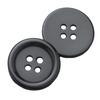 110Pcs Resin Cat Eye Buttons 9mm-30mm Four-Eye Buttons Sewing Accessories DIY Crafting Buttons for Clothing Bags Hats