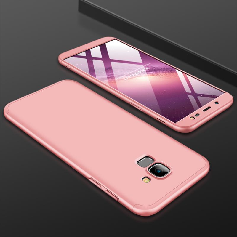 Для Samsung J6 2018/on 6 Ультратонкий 360-градусный Нескользящий Ударопрочный Полностью Защитный Чехол