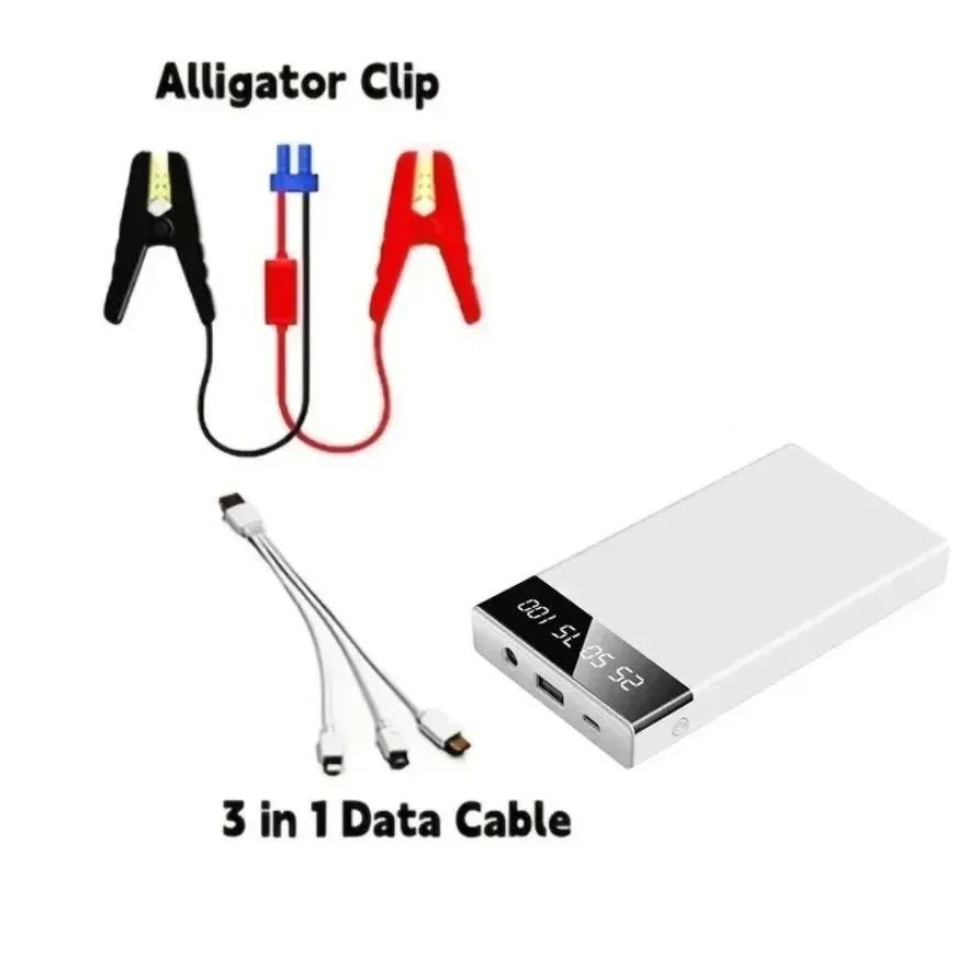 Jump Starter 600A Car Battery Charger for Auto Power Bank Booster 12V Starting Device Petrol Diesel Car Jump Starter Power Bank