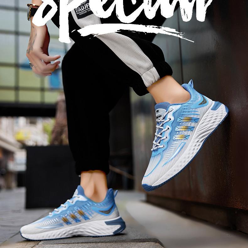 Новые мужские кроссовки, дышащая уличная спортивная обувь, легкие кроссовки для мужчин, удобная спортивная тренировочная обувь