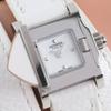 Hermes Часы Medor lock ME2.112 Тройной оборот Белый Белый циферблат Нержавеющая сталь/кожа Кварцевые Аналоговый дисплей Женские Б/у