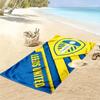 Leeds United Logo Print Beach Towel, Large Soft Quick Dry Towel for Beach Camping Swimming