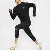 Nike Футболка Element Kipchoge Dri-FIT Quick-Dry с длинным рукавом для бега, мужская, черная FZ1079-010