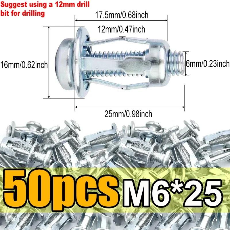 Лепестковая заклепка Стопорный болт Пластина Настенный крепеж Лепестковый винтовой анкер Гайка-заклепка Шторный расширительный зажим с винтом Лепестковый расширительный дюбель