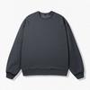 Pure Cotton Round Neck Sweatshirt for Men and Women Solid Color Loose Large Size Casual Sports Jacket Sweatshirt Couples Top Long Sleeve T-shirt