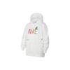 Nike Детская толстовка с капюшоном «Год кролика» серии CNY с буквенным логотипом и мультяшным принтом, детские топы Summit-White FD6996-121