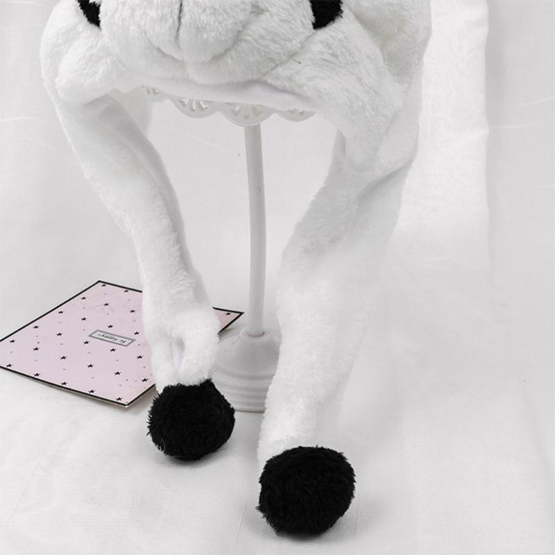 Kawaii Cartoon Animal Panda Hat Cute Headgear Windproof Warm Hat Dress Up Halloween Cospaly Gift for Boy Girl ChildAdult