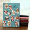 10/50Pcs Cartoon Circus Clown Stickers Joker Graffiti Stickers for DIY Luggage Laptop Skateboard Motorcycle Bicycle Stickers
