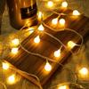 LED Round Ball Fairy String Lights - Christmas, Bedroom, Birthday, Outdoor, Camping Decoration