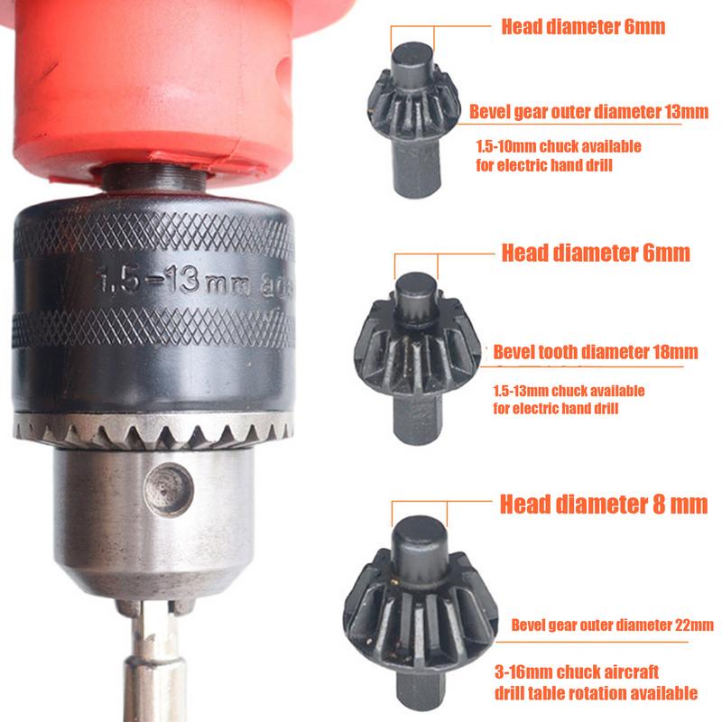 Drill Chuck Key Ratchet Wrench Drill Press Chuck Key Electric Drill Lock Key Wrench With 10/13/16mm Electric Drill Bits For