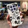 Красочный Цветочный Корейский Стиль INS Прозрачный Чехол Для Телефона Для Xiaomi Redmi Note 15 14 Pro 15C 14C Защита Мягкий ТПУ Прозрачный Чехол
