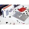 Hooni Gamble Jumbo Index Large Letter JJ Grid Pattern Hold'em Playing Card Dozen Box 12P, популярная корейская игра