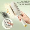 Anti-Frizz Large Tank Electric Spray Hair Brush Hair Care 2-In-1 Misting Hair Brush  Household