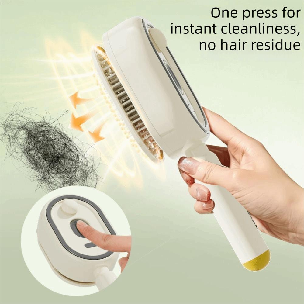 Anti-Frizz Large Tank Electric Spray Hair Brush Hair Care 2-In-1 Misting Hair Brush  Household