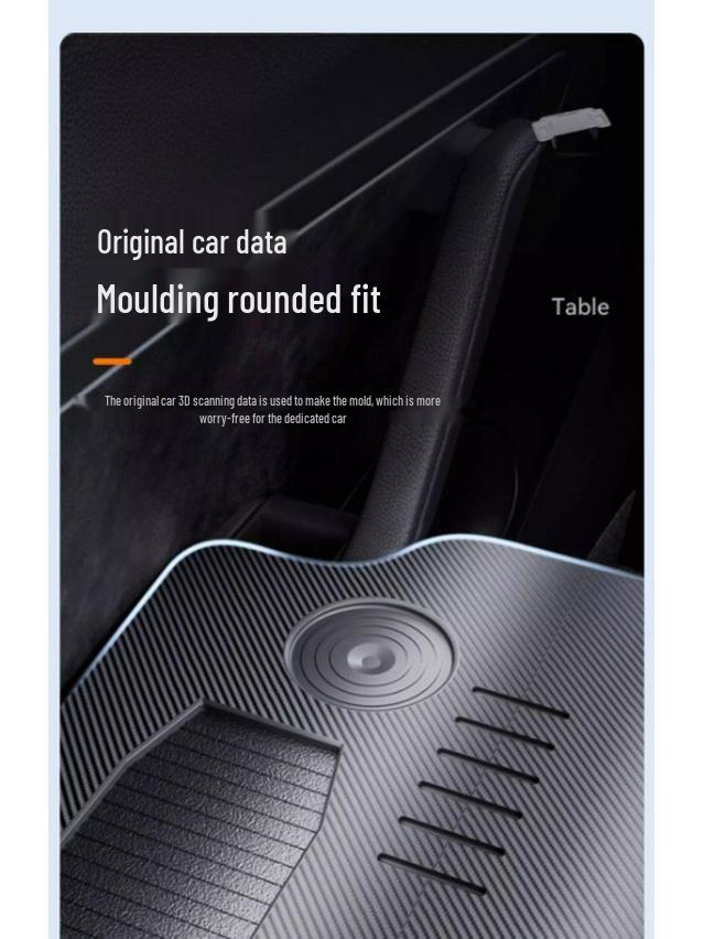 Foldable In-Car Desk for Tesla Model 3/Y: Front Row Dining & Workspace Table