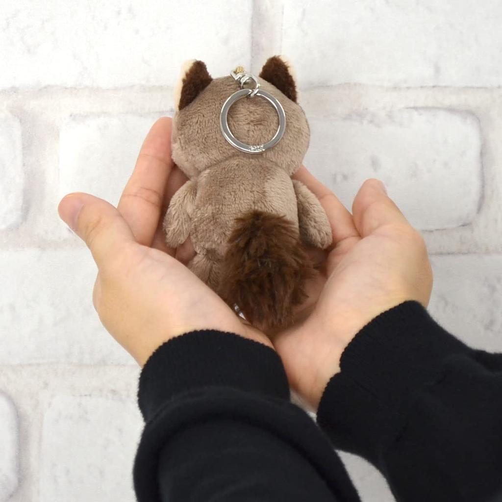 NICI Key Ring Raccoon 10cm Keychain Bean Bag