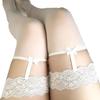 Sex stockings, sexy suspenders, lace stockings, ultra-thin pure desire to seduce bows, contrasting colors, garters, long tubes