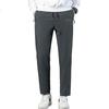 TUCANO Casual Pants for Men, All-Season Style, Trendy Loose Straight-Leg Trousers, Fashionable Comfortable Sports Long Pants, Black, M