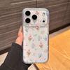 Мультяшный цветочный узор Прозрачный минимализм ТПУ чехол Для IPhone 17 Pro Max Air 11 15 12 14 13 16 Pro Max Plus 16e 17Pro Милый чехол