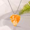 Men Necklace Decorative All-match Unisex High-Cold Guitar Pick Pendant Necklace for Daily Wear