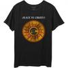 Alice In Chains Унисекс Взрослая Круглая Футболка Хлопковая Винтажная с Солнцем