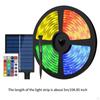 Solar LED Strip Light Lamp Outdoor RGB for Garden Fence Home
