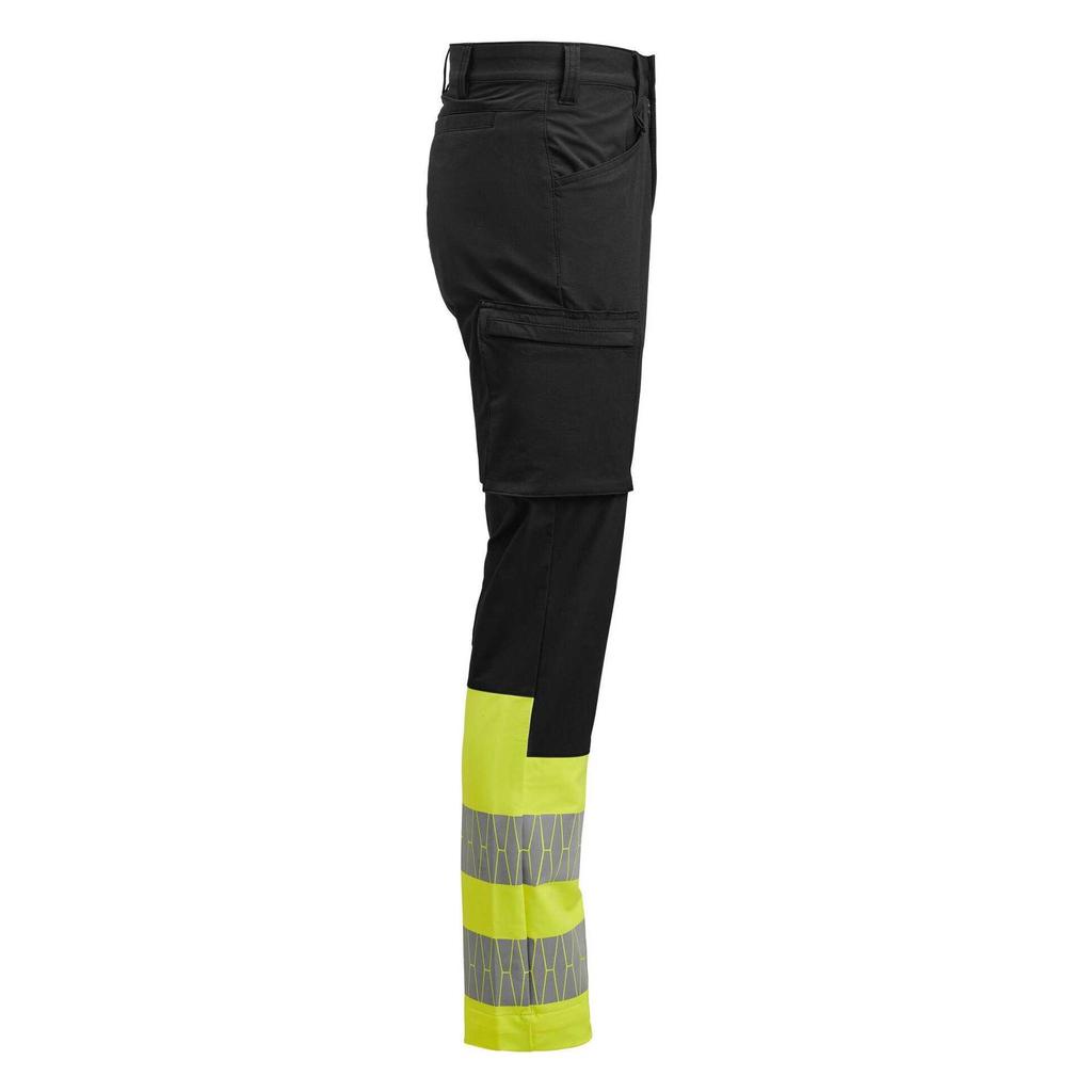 Jobman Mens Service Stretch Hi-Vis Trousers