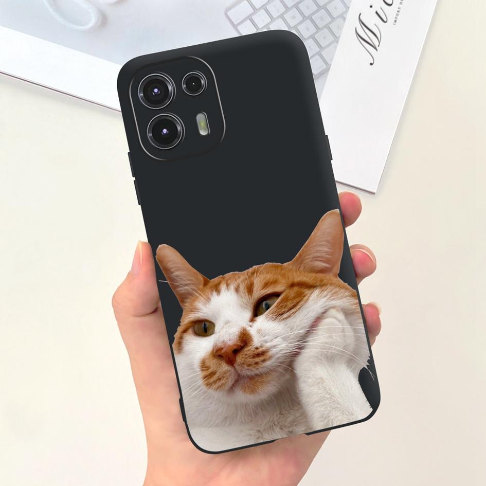 Чехол для Moto Edge 20 Lite XT2139-1 Funda Модный Расписной Черный Мягкий Силиконовый Защитный Чехол Для Motorola Edge 20 Fusion Coque