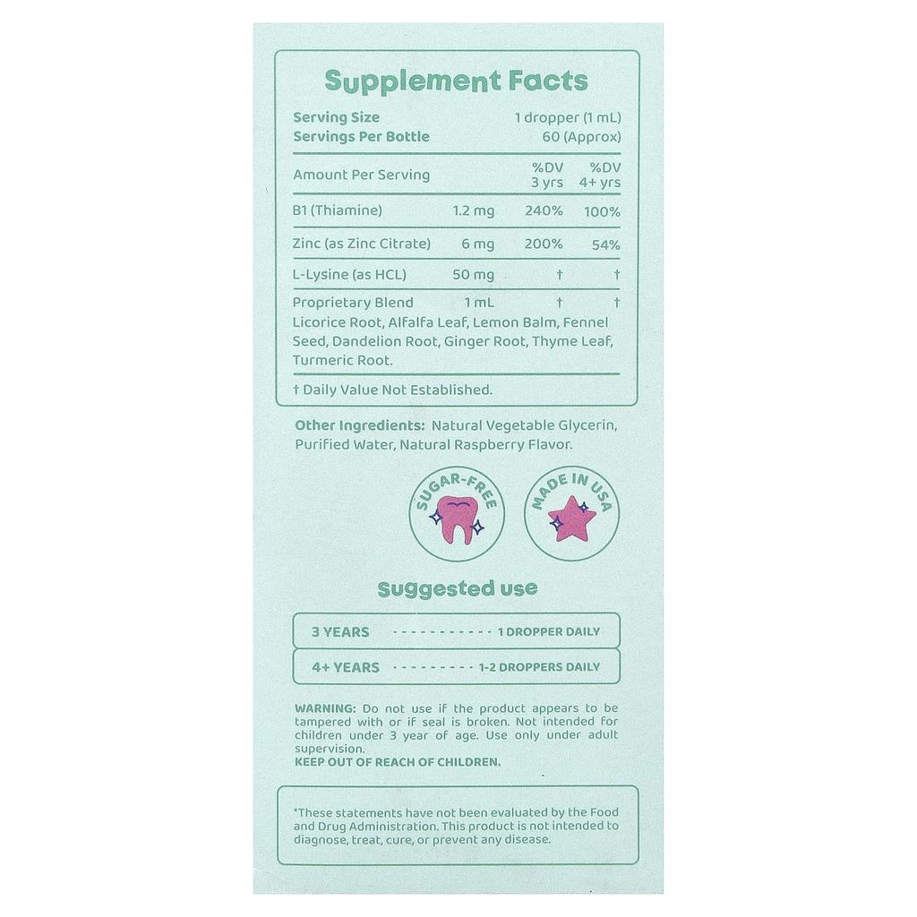 JoySpring Hungry Hero, Natural Appetite Stimulant, 60ml (2 Fl Oz)