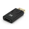Совместимый с DP на HDMI адаптер Displayport Max 4K, 60 Гц, кабельный преобразователь «папа-мама» DisplayPort на