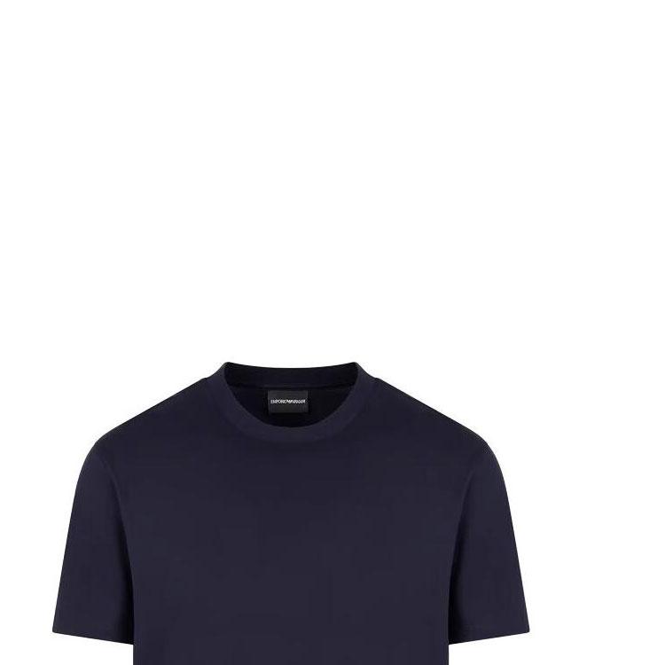 EMPORIO ARMANI EA SS24 T Shirt Men's Marine Blue 3D1T98-1JUVZ-0917