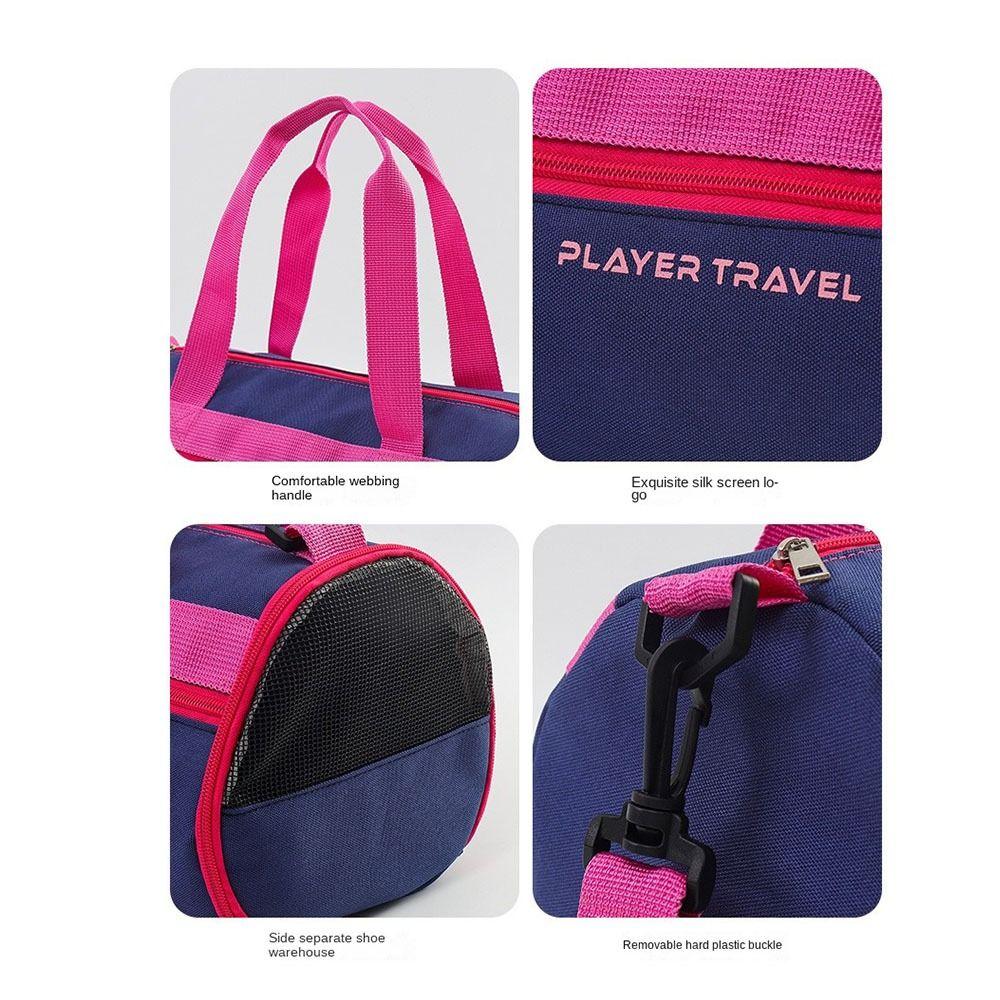 Dry and Wet Separation Swimming Sea Bag Kids Duffle Bag Weekender Sleepover