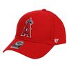 47 Cap Major League Baseball MVP Hat Brand MLB Logo Street Unisex Los Angeles Angels Red Red Men's Women's