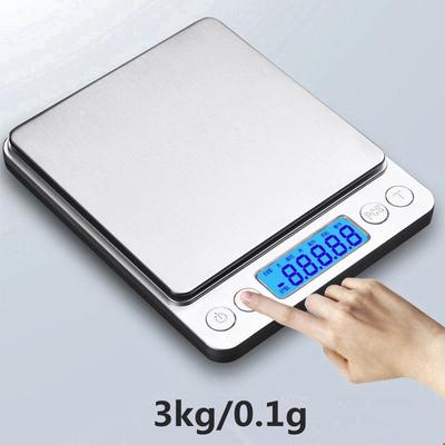 3 кг / 0,1 г портативные цифровые весы кухонные пищевые диеты почтовое отделение точные весы кухонный инструмент