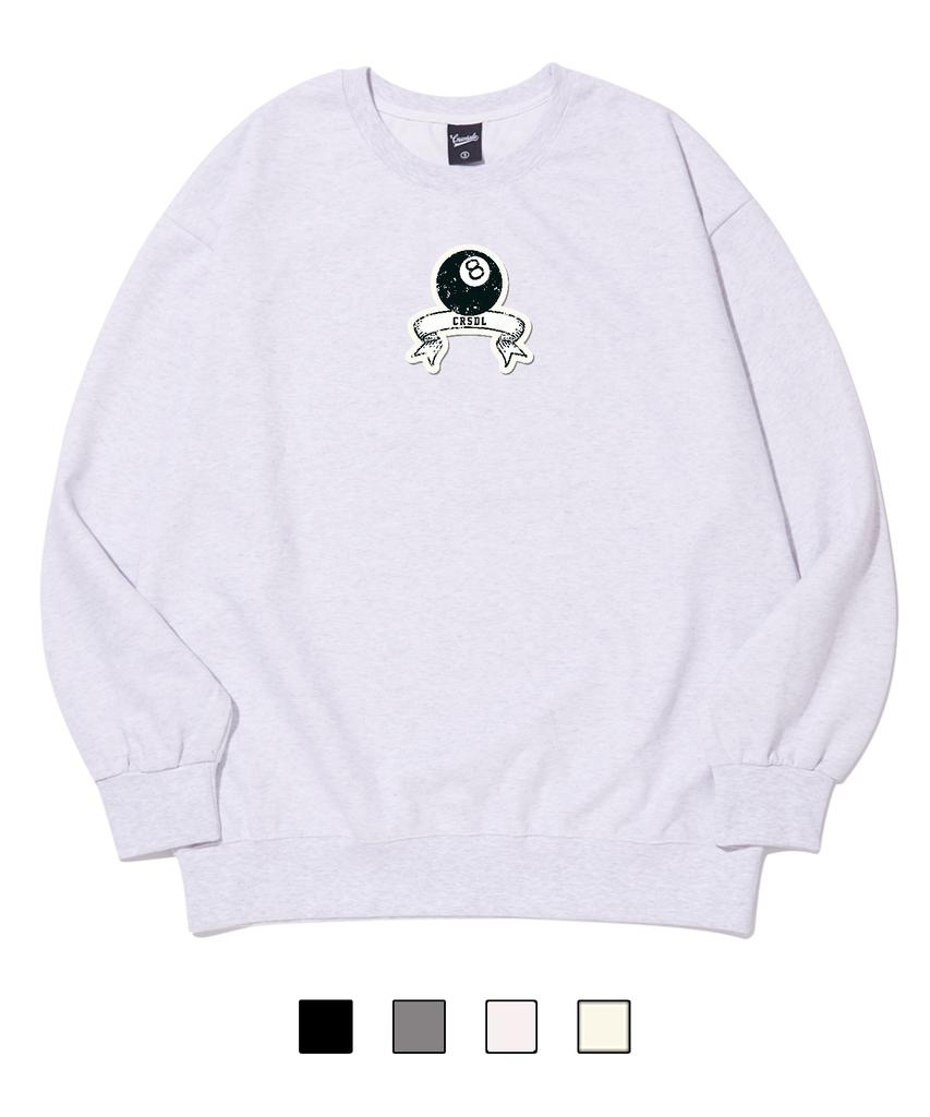 CREAM SODA LAB Crsdel Eightball Band Sweatshirt (Type A)