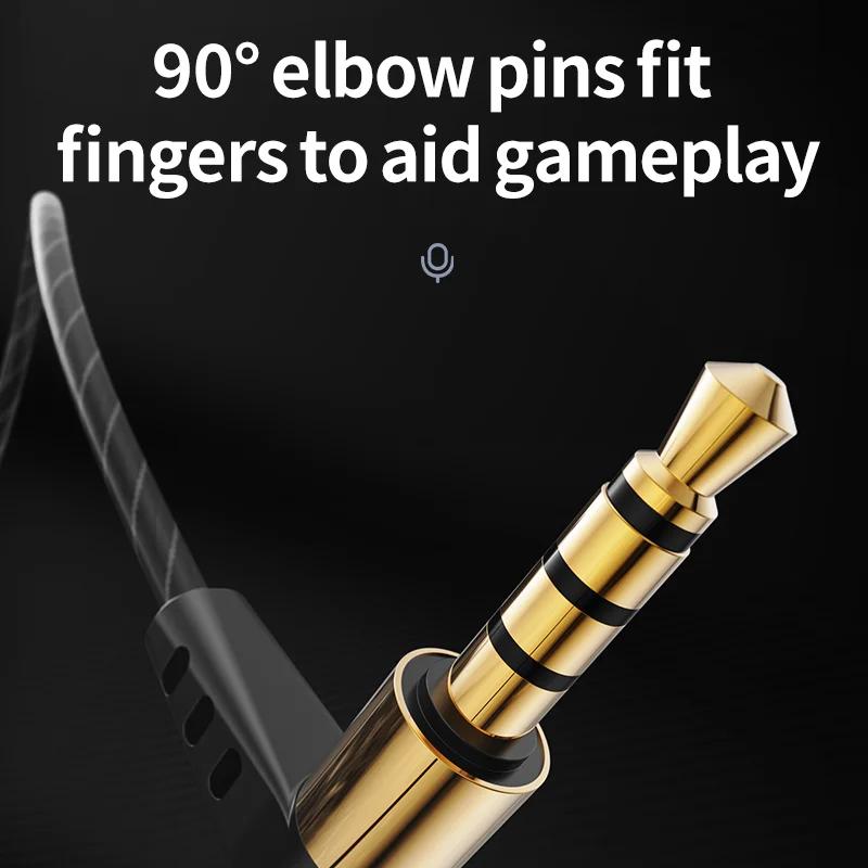 Динамические Hi-Fi проводные наушники Спортивные наушники Бас Стерео Игровые Для живого караоке Гарнитура Музыкальные наушники-вкладыши 3,5 мм Type-C Внутриканальные С микрофоном