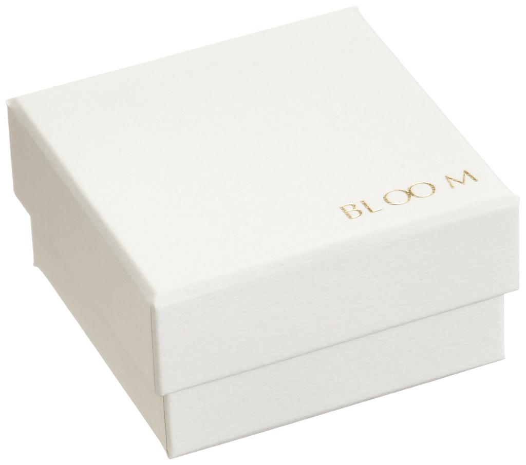 BLOOM K10 White Gold Pairing Japanese Size 17 Rings, 0172-3062-0014-0017,