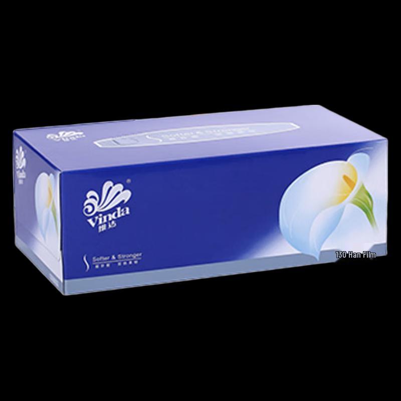 Vinda Blue Classic 3-Ply Facial Tissues