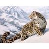 Full 5D Diy Diamond Painting Leopard In The Snow Embroidery Cross Stitch Home Decor Handmade Gift
