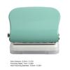 Gray 5 Hole Paper Puncher 5.5mm Hole Diameter Handheld Paper Puncher  for B5 Notebooks