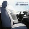 Полный комплект чехлов для автомобильных сидений Защита передней и задней раздельной скамьи Четырехсезонный Универсальный Подходит для большинства автомобилей Внедорожников Автомобильные аксессуары