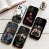 Чехол для телефона D-Dwayne Johnson для iPhone 17,16,15,14,13,12,11 Plus,Pro Max,XS,Мягкий силиконовый черный чехол