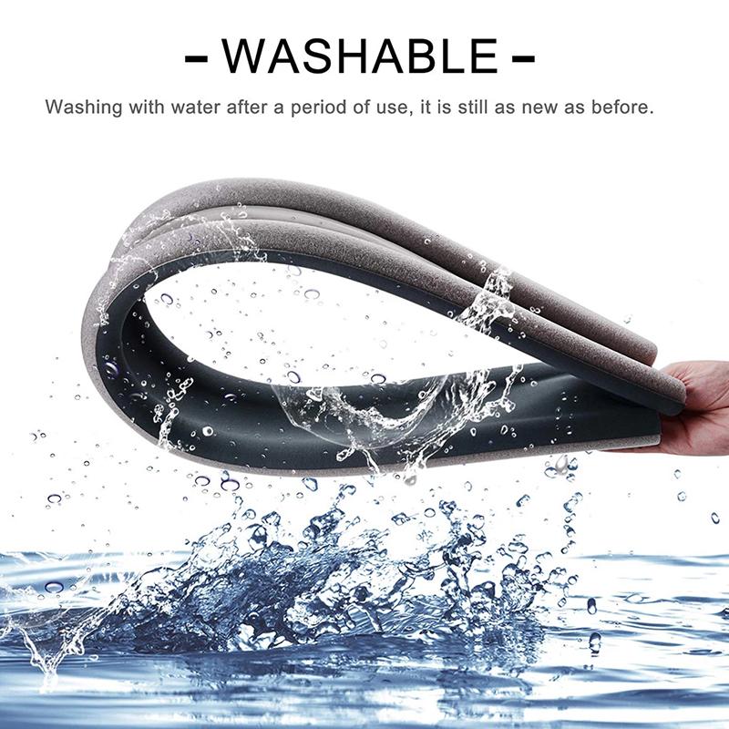 Flexible Door Bottom Sealing Strip Sound Proof Noise Reduction Door Stopper 93Cm