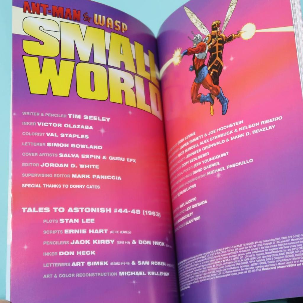 [Б/У] Распродажа! Зарубежные книги Американские комиксы Человек-муравей и Оса Marvel Comics