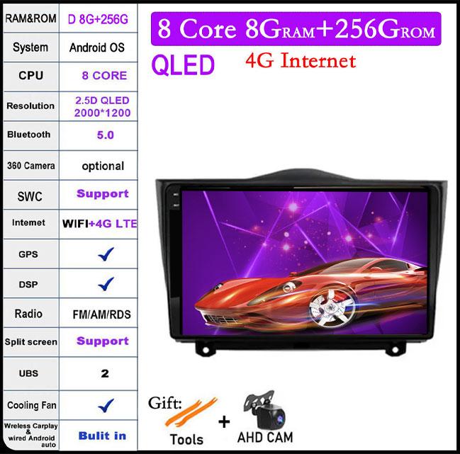 9-дюймовый Android 14 для LADA BA3 Granta Cross 2018 2019 автомобильный радиоприемник мультимедийный видеоплеер GPS навигация WiFi Carplay головное устройство