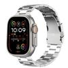 Титановый браслет для Apple Watch Ultra 2 49 мм 45 мм 44 мм 42 мм Мужской деловой ремешок для iWatch Series 9 6 5 4 Se 7 8 Металлический браслет