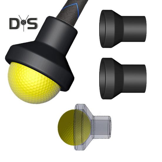 3 шт., захват для паттера, захват для мяча для гольфа, многоразовый захват для мяча, присоска, инструмент для захвата, аксессуар для гольфа