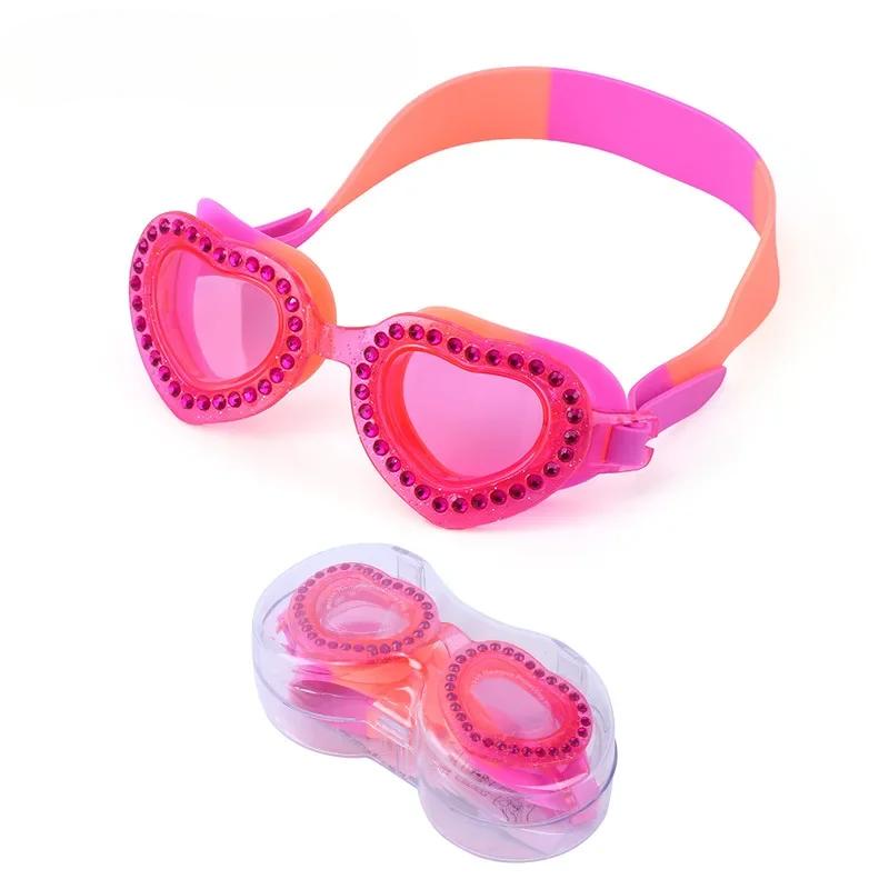 Fashion Children Swimming Glasses HD Waterproof and Anti-fog Goggles for Boys and Girls