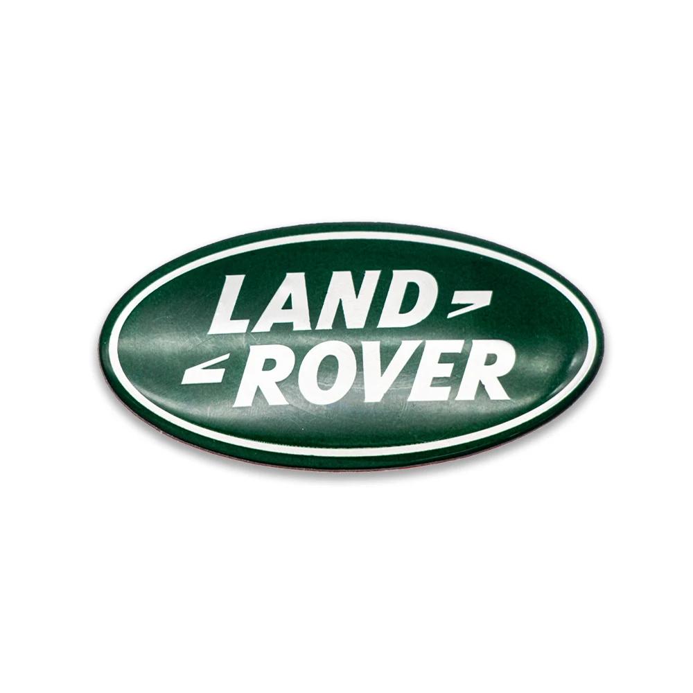 ABS 8.6cm Car Front Grille Trunk Badge Sticker Body For Land Rover Range Rover Evoque Discovery 3 4 Defender 4 Styling Sticker NG4