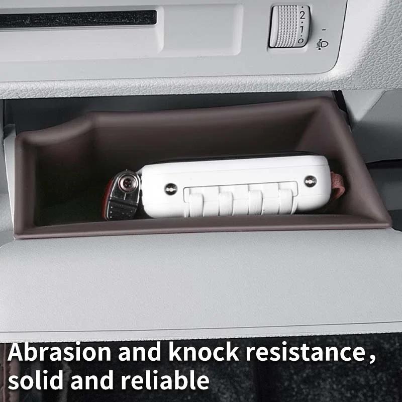 For Byd Song Plus Seal u Dmi Ev 2020-2025 Steering Wheel Front Storage Box Multifunctional Silicone Waterproof Protective Case
